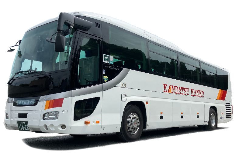 神立観光の42名入りの大型バスの画像